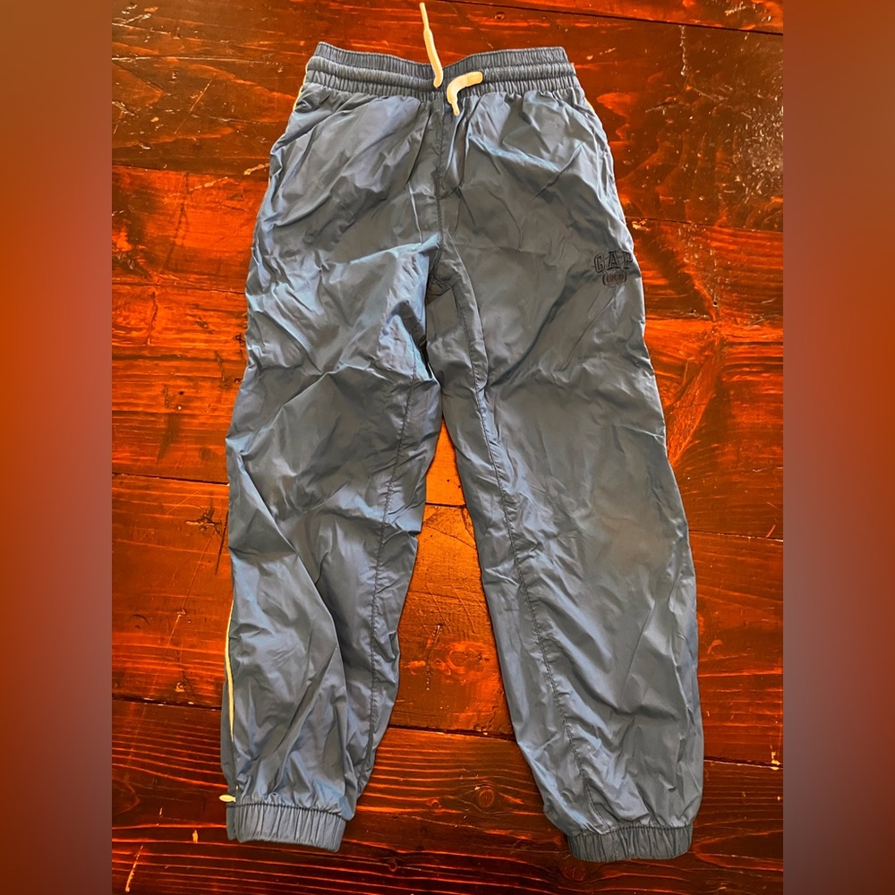 Blue gap track pants/joggers. Size small.